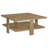Mango Brown Square Coffee Table