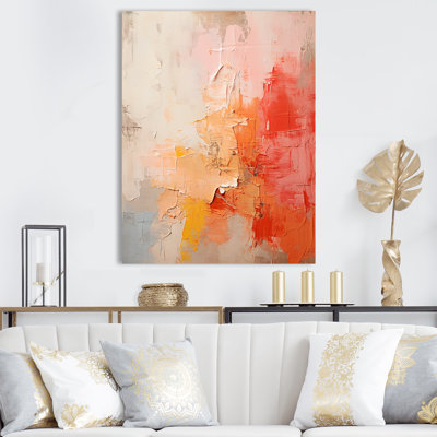 Gradient Grace Artistry I - Rainbow Wall Art Living Room