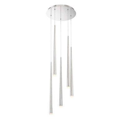 Cascade 5 - Light Dimmable Chandelier
