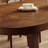 Solid wood round corner dining table rectangular-106381386