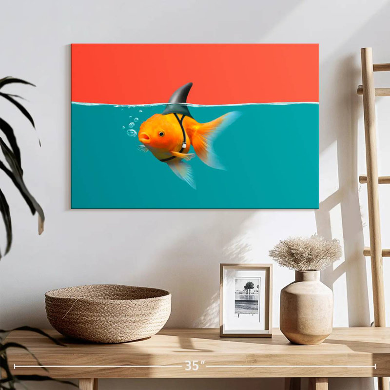 Brampt poisson rouge comme un requin
