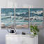 Ocean Breakers II, reproduction sur toile 3 pièces-1090422498-1090422502