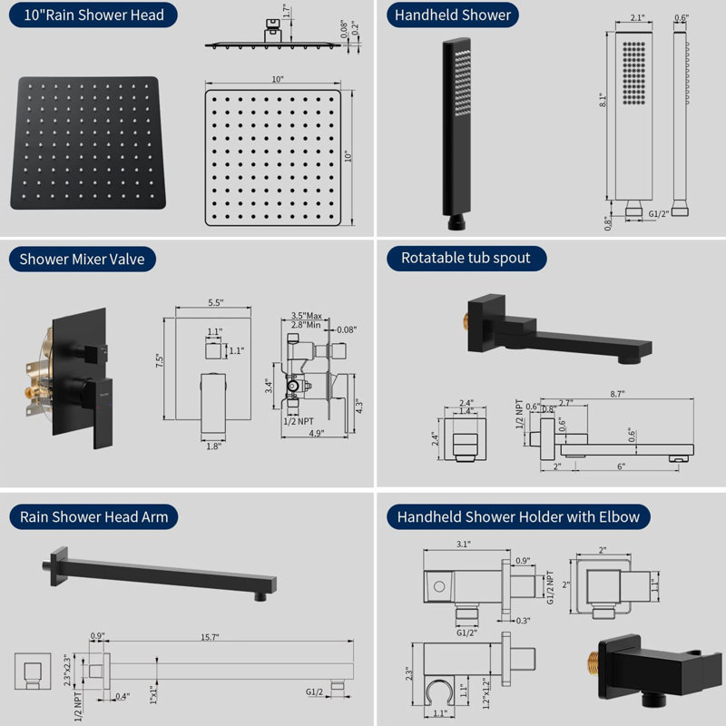 All-In-One Kit with Rough in-Valve