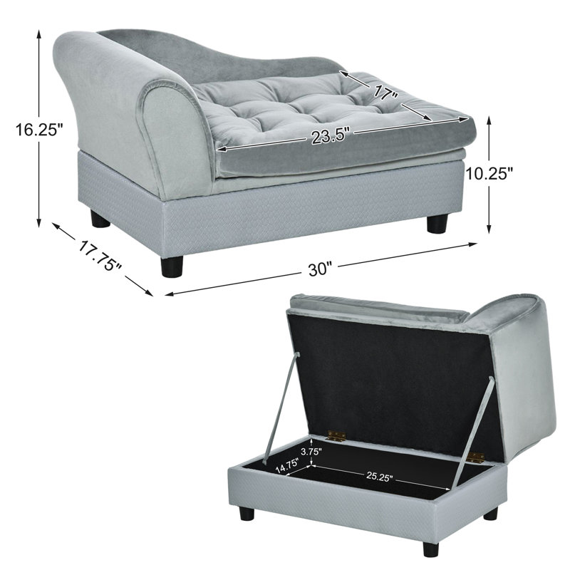 Lit pour animaux Cayse Polyester