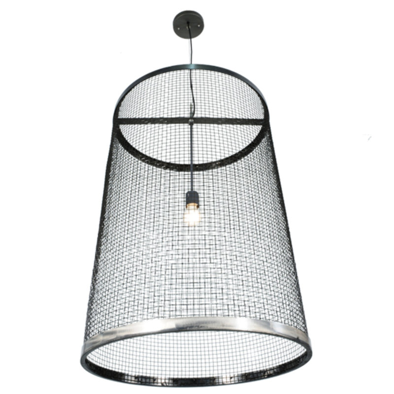 Luminaire suspendu cylindrique à 1 lumière Zarielle