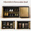 Banc de rangement pour chaussures Vividwood
