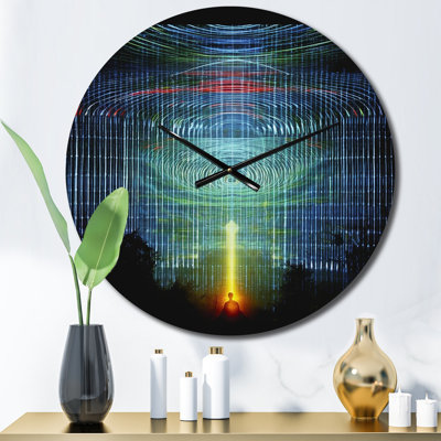 Horloge murale abstraite Schumann
