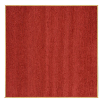 Machine Washable Solid Brown Area Rug