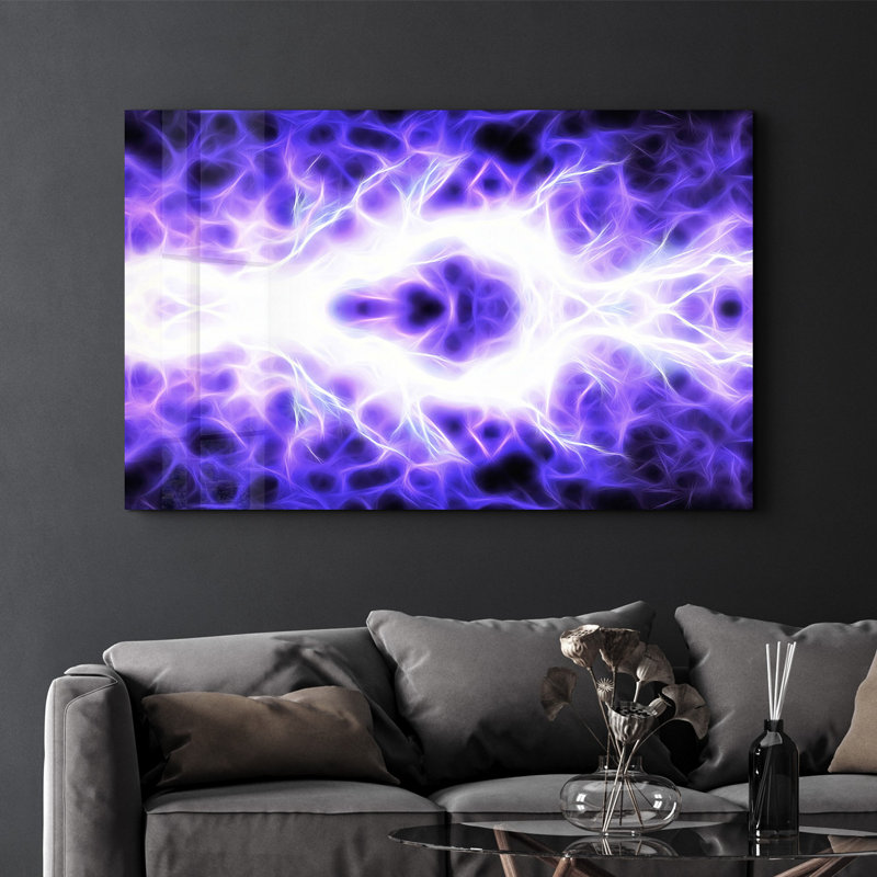 Peinture décorative en verre trempé