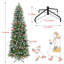Arbre de Noël artificiel enneigé 6FT-1100949897
