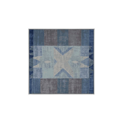 Tapis gris lavable à la machine
