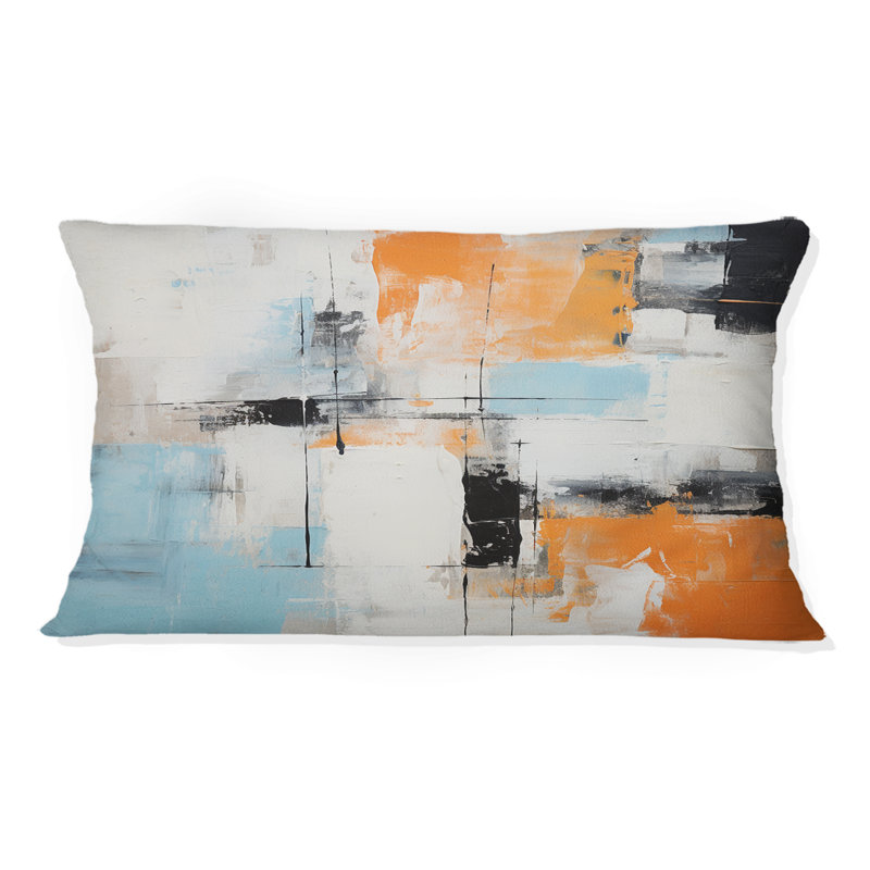 Coussin décoratif cubiste