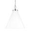 Luminaire suspendu conique 1 lumière Arnell par Chapman & Myers-57931630-57524226-57524225