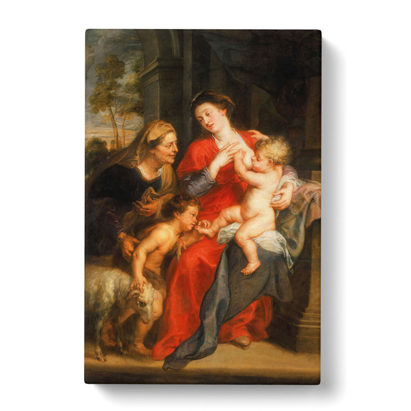 The Virgin And Child by Peter Paul Rubens - Wrapped Canvas, 50cm H x 35cm W x 3cm D