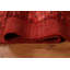 Tapis marocain rouge All-Over fait à la main 6 x 8