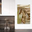 Art sauvage, paysage sauvage, cheval sauvage, cactus