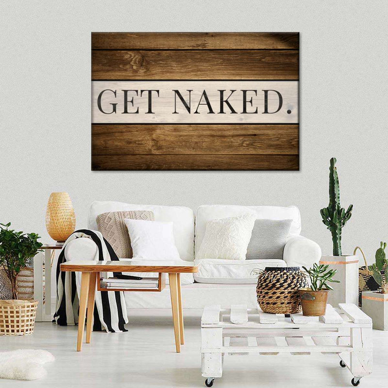 «Get N nu», impression sur toile, H 8 po x l 12 po x P 1 po