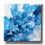  «Abstract Pouring O» par Jean Plout, art mural sur toile, 26 po x 26 po