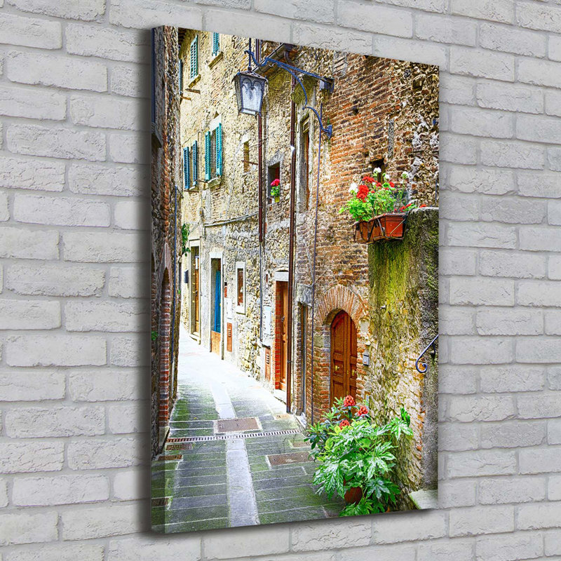 Path In The Forest - Wrapped Canvas Print