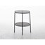 Agretha Glass Top End Table