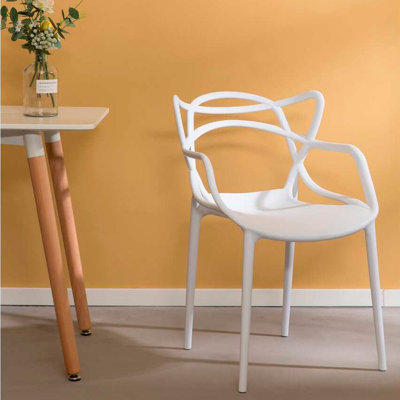 Modholic Nest Dining Chair, White