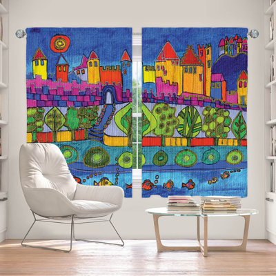 Delaughter Room Darkening Curtains / Drapes Pair