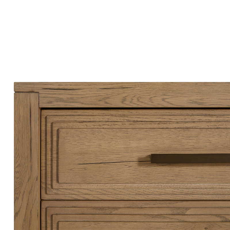 Wren Oak Wood Chest - Dawn