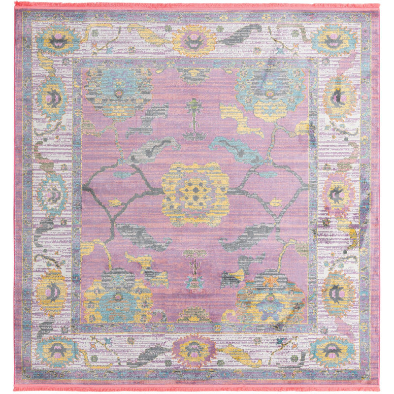 Haefner Oriental Indoor Rug, Square 8'2"