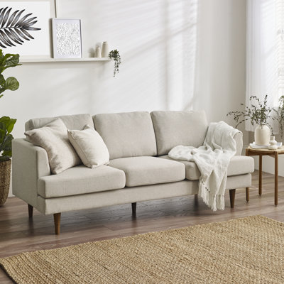Teaonna Classic 3 Seater Sofa in Luxury Recycled Fabric