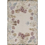 Hand-Knotted High-Quality Cream Area Rug