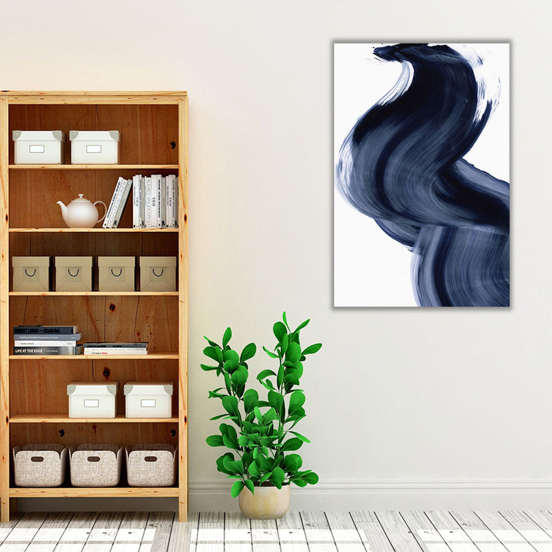 «Passing Waves I», reproduction d'art sur toile, H 18 po x l 12 po