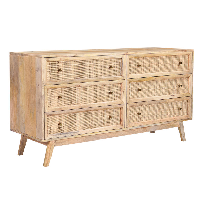 Shriya 6 Drawer 147Cm W Chest of Drawers