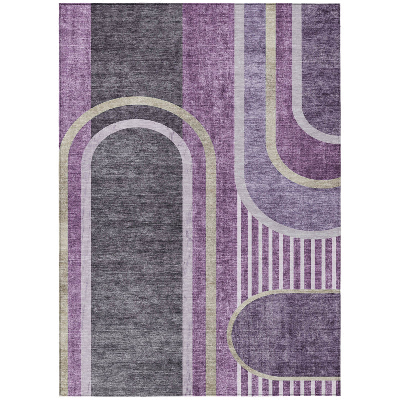 Tapis intérieur / extérieur Kinslee, Rectangle 9 pi x 12 pi