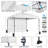 10x10 FT One-Push Pop Up Canopy Tent with 4 Side Walls and Roller Bag-109652525