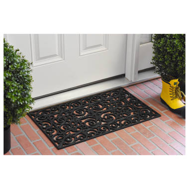 Bloomsbury Market Prestia Entrance Door Mats, 30 x 60, Durable Large Outdoor  Rug, Non-Slip Welcome Doormat