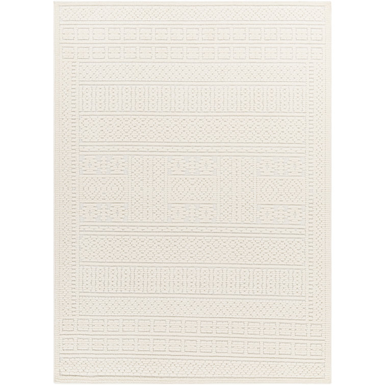 Aneysha Washable Geometric Indoor Rug
