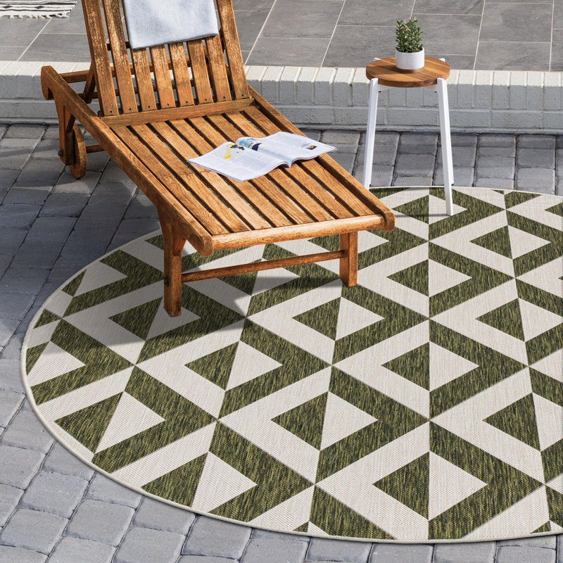 Napa Indoor/Outdoor Rug, Round 4'1"