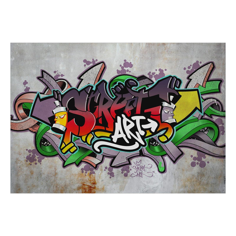 Murale pelez et collez Gurasees, L 3,41 pi x l 57 po