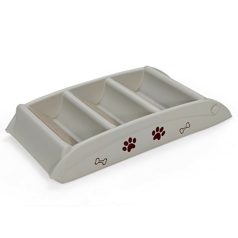 Escalier pour animal 4 marches Friedlaender, gris
