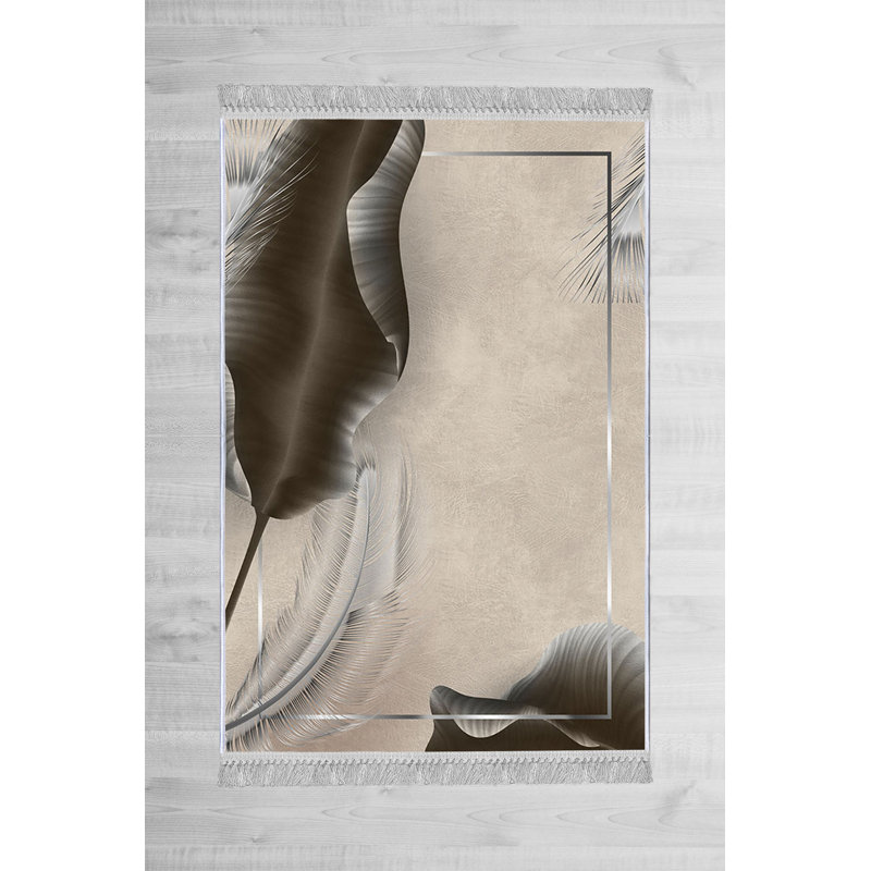 Luxurious Hall Carpet, 100% Velvet Fabric, 39.4 x 59.1 inches | Non-Slip Cotton Sole, 0.4 in Pile Height | Antibacterial, Machine Washable | 3D Digital Printing, Elegant Design for Home Décor & Comfort