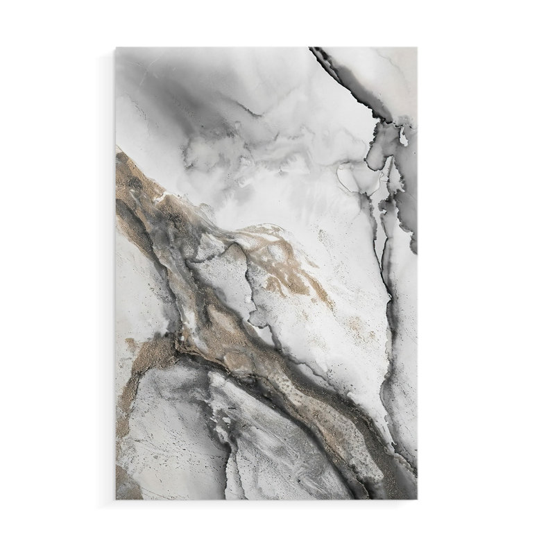 «Abstract Ink Fantasy II», impression sur toile seulement - non encadrée, H 18 po x l 12 po