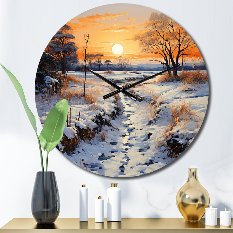 Horloge murale Winters, Petit