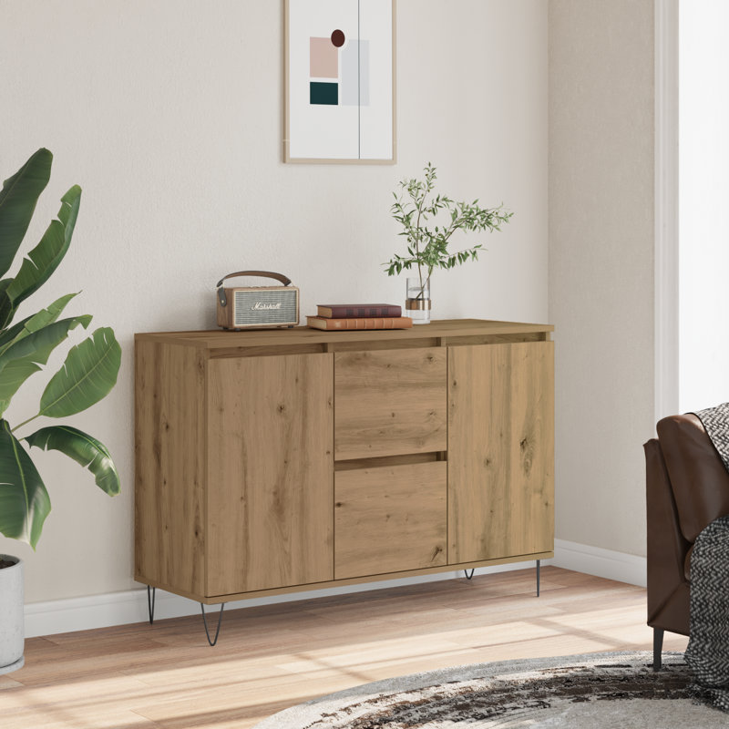 Alannys 104cm Sideboard, Artisan Oak
