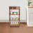 Multifunctional 4 Tier Rolling Utility Cart Organizer