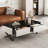 Rectangular Mirror Coffee Table