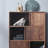 Black walnut high quality bookcase