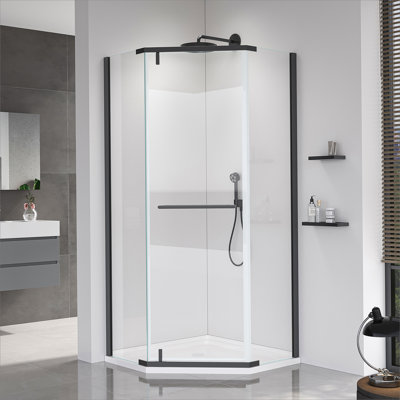 Pivot Shower Door, Tempered Glass Door For Bathroom
