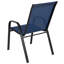 Artu Stackable Flex Comfort Sling Outdoor Patio Chairs by Flash Furniture-2072256008