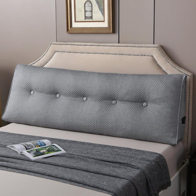 Coussin de tête de lit Wedge pour lit, support de tête de lit pour très grand lit