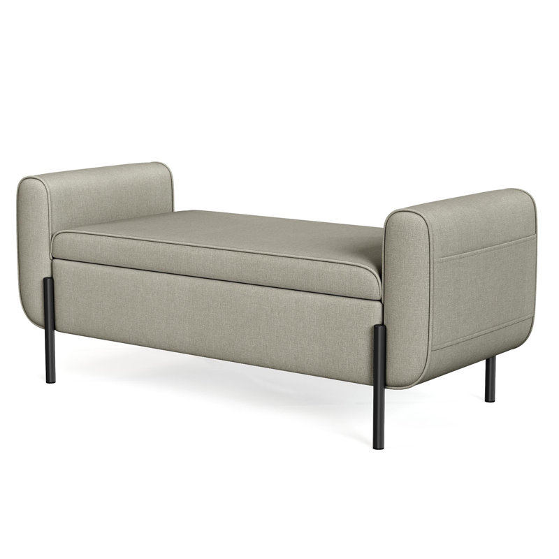 Banc de rangement, Brun chameau